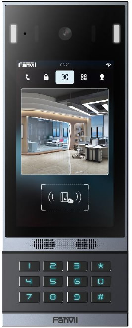 videocitofono Ip con display touch 7" Fanvil i67 videocitofono Ip con display touch 7" Fanvil i67